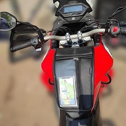 Sahara Seats Tank Cover with Mobile HolderCompatible with CB200X (Thick Flap - Large Space)-image-31