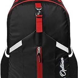 Travel Laptop Backpack, Business Slim Durable Laptops Backpack,Water Resistant College School Computer Bag for Women & Men Fits 13 Inch Laptop and Notebook - Black/Red-image-79