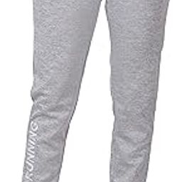 Women's Grey Jogger Track Pants, Elastic Cuffs-picture-17