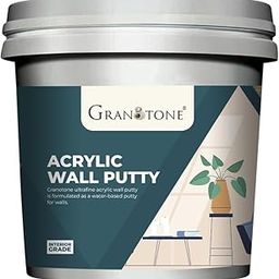 GRANOTONE Acrylic Wall Putty - Smooth Finish & Easy to Apply, Durable Filler for Interior Walls, Crack Resistant, White (2 KG)-image-15