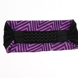 SECRET DESIRE Elastic Headband Yoga Wide Sweat Wicking Stretchy Anti-Slip Hairband Purple-image-37