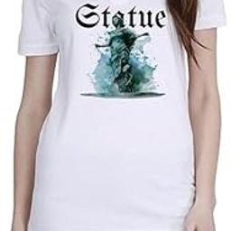 Statue White Women Polo T-Shirt-image-126