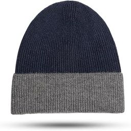 Winter Woolen Snow Proof Knitted Beanie Skull Cap for Men's and Women's | Soft Fleece-Lined Casual Warm Hat-image-14
