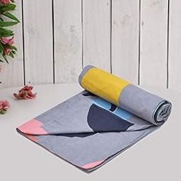 RRC Super Soft Microfiber Cotton Double Duvet Cover/Comforter Cover/Rajai Cover/Blanket Cover/Quilt Cover King Size 90X 100(Inches) with Zipper with Four Corner Ties-17