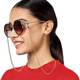 vision Unisex Adult Metal Eyeglass Holder Strap Cord | New Chain Adjust on Sunglasses | Anti-slip Retainer Lanyard String Eyewear Frame | Specs Mask Chains-image-68