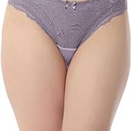 Solid Low Rise Three-Fourth Coverage Elegance Brazillian Panty-image-74