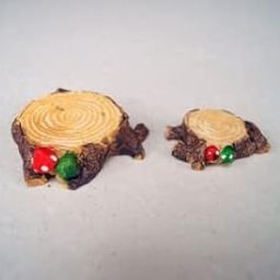 Bloom Bagicha Small Log with Mushroom Set of 2 Pcs Miniatures for Garden Decor, Home/Landscape Decoration, Tray Gardening/Terrariums-image-27
