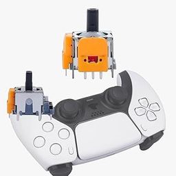 GENERIC 2pcs Hall-Effect Joysticks Replacement for DualSense PS5 Controller, 3D Analog Sensor Wheel Thumb Sticks Rocker Module Replacement for PlayStation 5 Controller-14