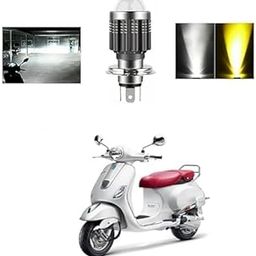 H4 Fitting Cyt Led Headlight Bulb | Dual Color | High And Low Beam | Lens Headlamp Bulb For elegante Pack of 1Pcs-24