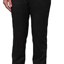 Slim Fit Poly Viscose Blend Structure Pattern Flat Front Formal Trouser-image-57