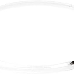 Plymor Clear Acrylic Round Standard-Edge Display Base, 0.375" H x 5" D (2 Pack)-32