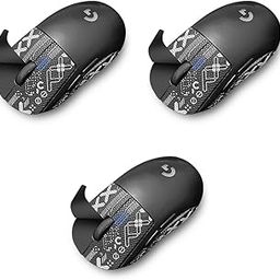 ZORBES® Mouse Grip Tape for G PRO X Superlight Anti-Slip Sweat Resistant Easy to Use Self-Adhesive Design Pre-Cut Professional Mice Upgrade Kit Black 3PCS-18