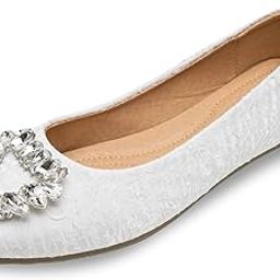Womens Sxt 037 White Ballet Flat-image-7