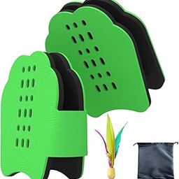 SAZ DEKOR Badminton Hand Rackets EVA Badminton Racquets for Indoor Beach Toys Festival Green-image-87