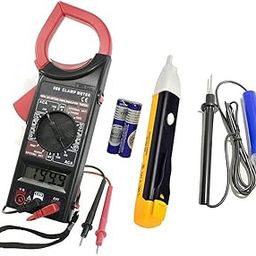 Inditrust Digital Clamp Multimeter DT266 with AC Voltage Tester Pen, 90-1000V, Continuity Tester-7