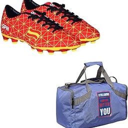 Charged Sports Bag Bouclier Follow Me Senior Purple with Gowin Football Shoe Country Color Spain Size-2-image-27