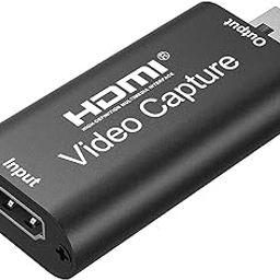 Haxto HDMI Video Capture Card, USB 2.0, 4K HDMI to USB, Record via DSLR Camcorder, for Broadcasting, Gaming, Teaching, Black-17