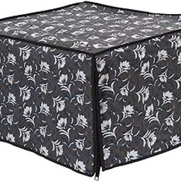 DREAM CARE Grey Floral Printed Microwave Oven Cover Full Closure Suitable for IFB Samsung LG Panasonic Bajaj Whirlpool (21.5 x 13 x 20) Inch-image-50