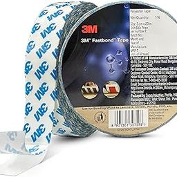 3M Fastbond Double Sided Adhesive Tape for Metals, Plastic, Glass, Wood, Water Resistant, Provides Excellent Adhesion (30mm X 20m, 1 Roll)-14