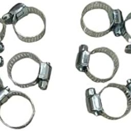 Adjustable Hose Clamps, Metal Wire Pipe Fasteners, 2-Pack-image-34