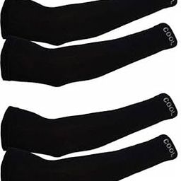 le Fashion Nylon, Cotton Arm Sleeve For Men & Women (Free, Black)-image-72