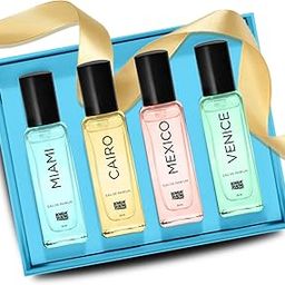 Bombay Shaving Company Luxury Perfume Gift Kit For Men | Gift for Brother, Gift for Husband, Gift for Boyfriend, Gift for Men | Perfume for men long lasting smell | 4 Premium Fragrances 20 ml Each |-44