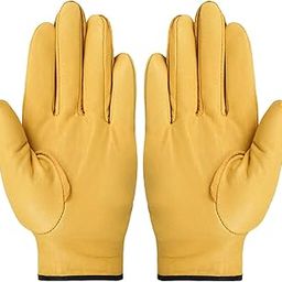 UJEAVETTE 1 Pair Gardening Gloves High Dexterity Breathable for Rose Pruning Thorn-image-84