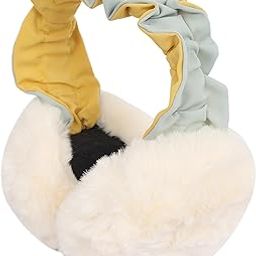 Foldable Ear Muffs for Girls & Women - Winter Ear Warmers - Soft & Warm Earmuffs - Winter Ear Covers-image-64