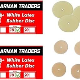 Dental Rubber Disc For BattisI (Pack of 2 Total 20 Pieces 2X10=20)-83