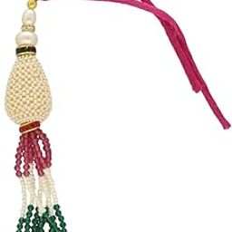 Sri Jagdamba Pearls Anokha Bandhan Lumba Rakhi for Bhaiya Bhabhi | Lumba Pearl Rakhi-image-39