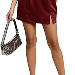tokyo talkies Women's Regular Fit Straight Skirts| Mid-Rise| Women Skirt | Skirt for Women-picture-42