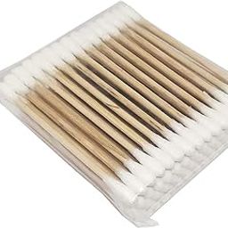 Wooden Bamboo Soft & Cotton Ear Buds For Cleaning Ears, Earbuds Cotton, Ear Buds Cleaner, Cotton Buds, Earwax Remover Pack Of 1 (1 X 80 Sticks)-52