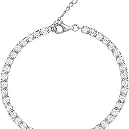 925 Silver Signauture Solitaire Bracelet, Adjustable| Gifts for Girlfriend, Gifts for Women and Girls | With Certificate of Authenticity and 925 Stamp | 6 Month Warranty*-image-52
