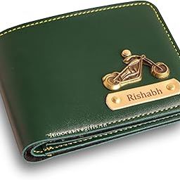 Best Personalized Gift for Men, Customized Wallet with Name & Charm, Unique Wallet with a Personalized Touch-0