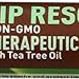 Desert Essence Lip Rescue Therapeutic with Tea Tree Oil - 0.15 Oz - Antiseptic Balm - For Cracked Lips, Cold Sores - For Softer, Smoother Lips - Moisturizer - Unscented - Vitamin E - Aloe Vera-40
