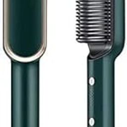 Greenz Hair Straightener Comb Brush For Men & Women, Hair Straightening and Smoothing Comb, Electric Hair Brush, Straightener Comb, PTC Technology Electric Straightener with 5 Temperature Control-image-28