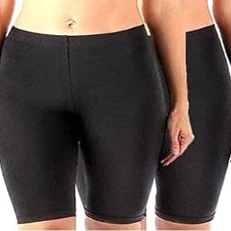 Regalia Procot Cotton Slip Shorts Underskirt Safety Shorts Under Dresses for Women Seamless Briefs Anti Chafing Underwear Panties Mid Thigh Boyshorts Cycling Shorts Regular and Plus Sizes Combo Pack-95