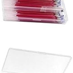 FABLOFT® 80Pcs Heat Erase Pens Heat Erasable Fabric Refills Marking-image-45