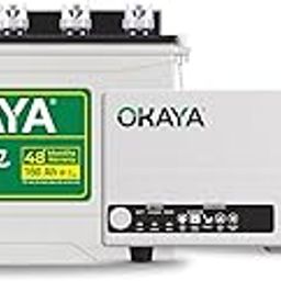 Okaya Inverter with Battery Combo for Home,Office & Shops|ATSW 1175 12V Pure Sine Wave Inverter 925VA with OPSJT19048 160Ah Inverter Battery |Warranty: 36 Months(Inverter) & 48 Month(Battery)-image-54