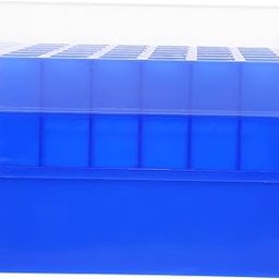 Healvian Box Tube Freezer Box Test Tubes Storage Laboratory Test Tube Container Test Tube Organizer Test Tube Storage Organizer Test Tube Holder for Chemistry Plastic Sample Tube-7