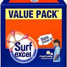 Surf Excel Detergent Bar, Laundry Detergent Bar For Clothes, Removes Tough Stains, New long lasting fragrance, 4x200 g-18
