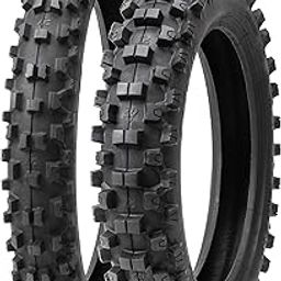 Tusk EMEX T-35® Soft/Intermediate Terrain Dirt Bike Front and Rear Tire Set (80/100x21 & 120/80x19)-image-3
