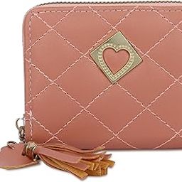 Small Clutch Wallet for Women, Mini Purse Coin Pocket with Tassel Zipper Credit Card Holder Purse Wallet for Girl-image-35