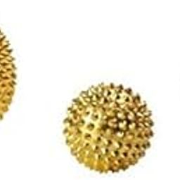MERISHOPP® 2x3 Pieces Magnetic Spiky Roller Acupressure Massage Ball Relief Pain Gold|Health & Beauty | Massage | Massagers-image-1
