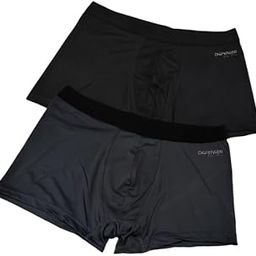 Men's Solid Regular Fit Anti Bacterial Micromodal Airsoft Trunk with Ultrasoft and Durable Waistband (Pack of 2)-picture-9