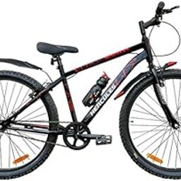 Hercules Black Burn Cycle in 27.5T Wheel Size with v Braking System in Water Details Stickers for Age Group 13+ (Available with Carrier Also)-image-85