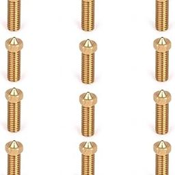 Robocraze V6 Volcano Brass Length Extruder Nozzle 3.0mm x 0.4mm (Pack of 12)-image-71