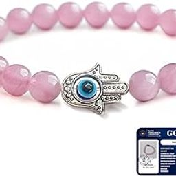 Ultimate Love Attraction Bracelet | Rose quartz bracelet for women | Certificate of Authenticity | Beautifully Crafted with Healing Crystals | Valentine Gift For Girlfriend and Boyfriend-picture-46