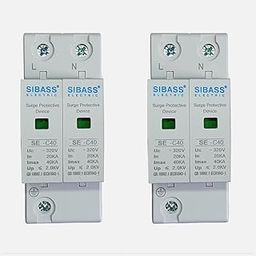 SIBAS AC SPD 1 Phase 2 Pole SIBASS Surge Protective Device - 02Qty-17