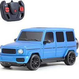 Amazon Brand - Jam & Honey Remote Control Car for Kids | High-Speed RC Car with Rechargeable Lithium Battery | Type-C Charging | LED Headlights | Blue-image-99
